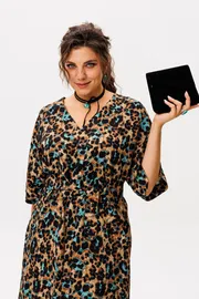 Dress Anelli Laurel #1391.1 biryuza i bronza