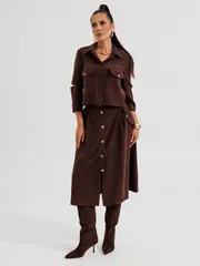 Костюм Galean Style арт. 1013 коричневый