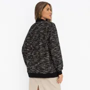 Sweter CHARUTTI #V modnom rezhime (black)