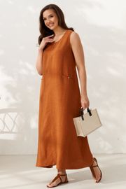 Dress Alta Moda #1084-2 terrakot