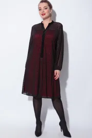 Sukienka SOVA #11048 chern/kr