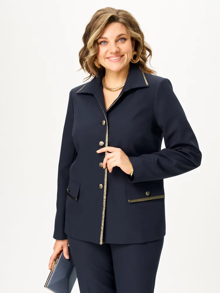 Garnitur Vilena-fashion #1202 sinij