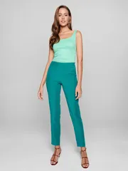 Trousers Conte Elegant #19S-993TSP emerald lush 164