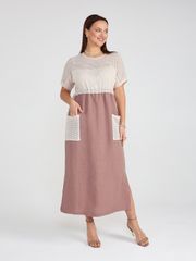 Sukienka BONADI #1964 kapuchino