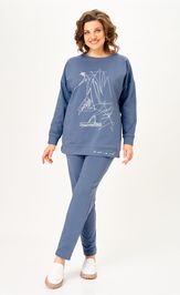 Комплект STEFANY 2061-2 индиго