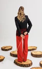 Garnitur Мублиз 355 chernyj+krasnyj