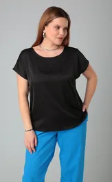 Блузка BLISS 8701 Черный LINA