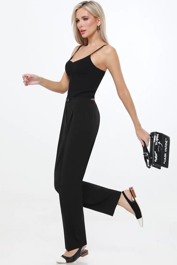 Spodnie DS Trend #Br-0231 (Lyubimaya klassika, blek)