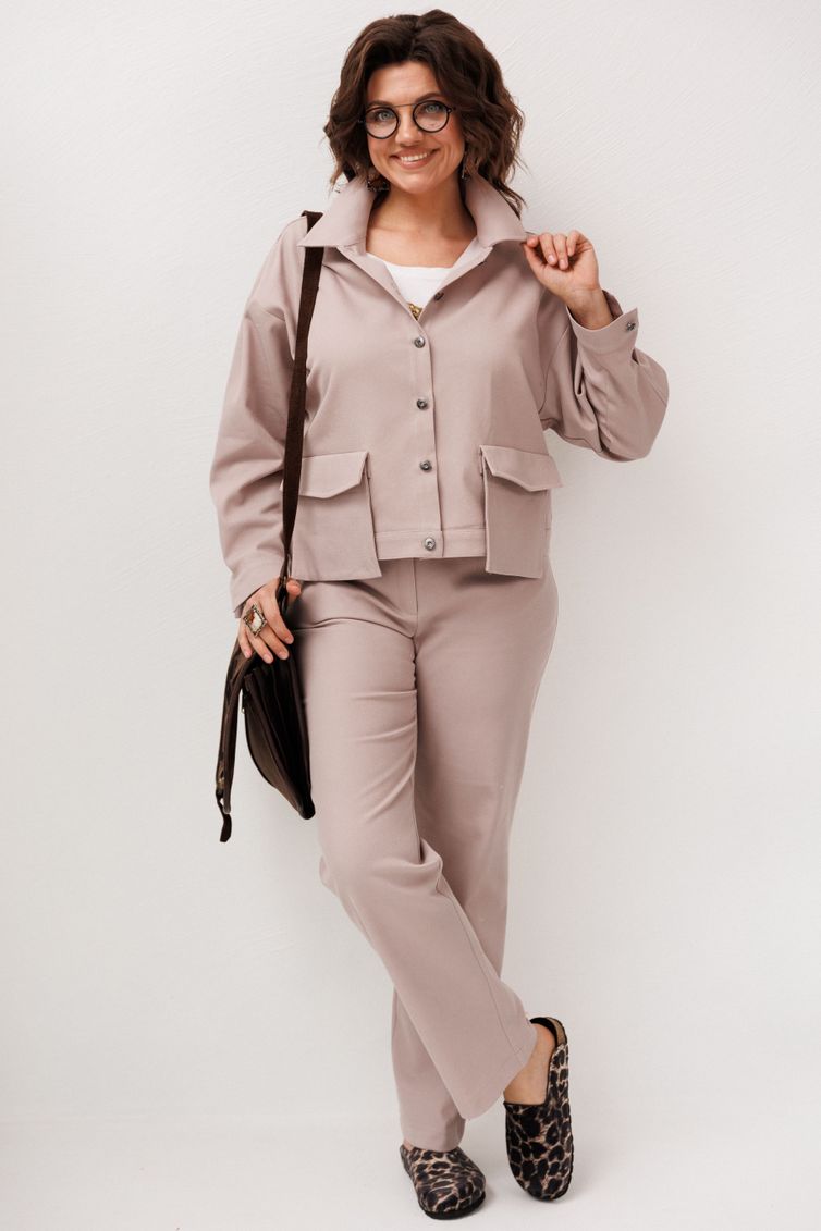 Trousers Anelli Laurel #1815.1 klenovyj saxar