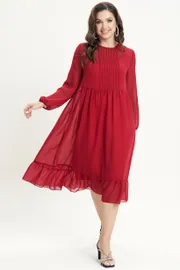 Dress Fantazia Mod #4771 krasnyj