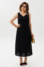 Sukienki Anelli Laurel #1889 chernyj elegantnyj