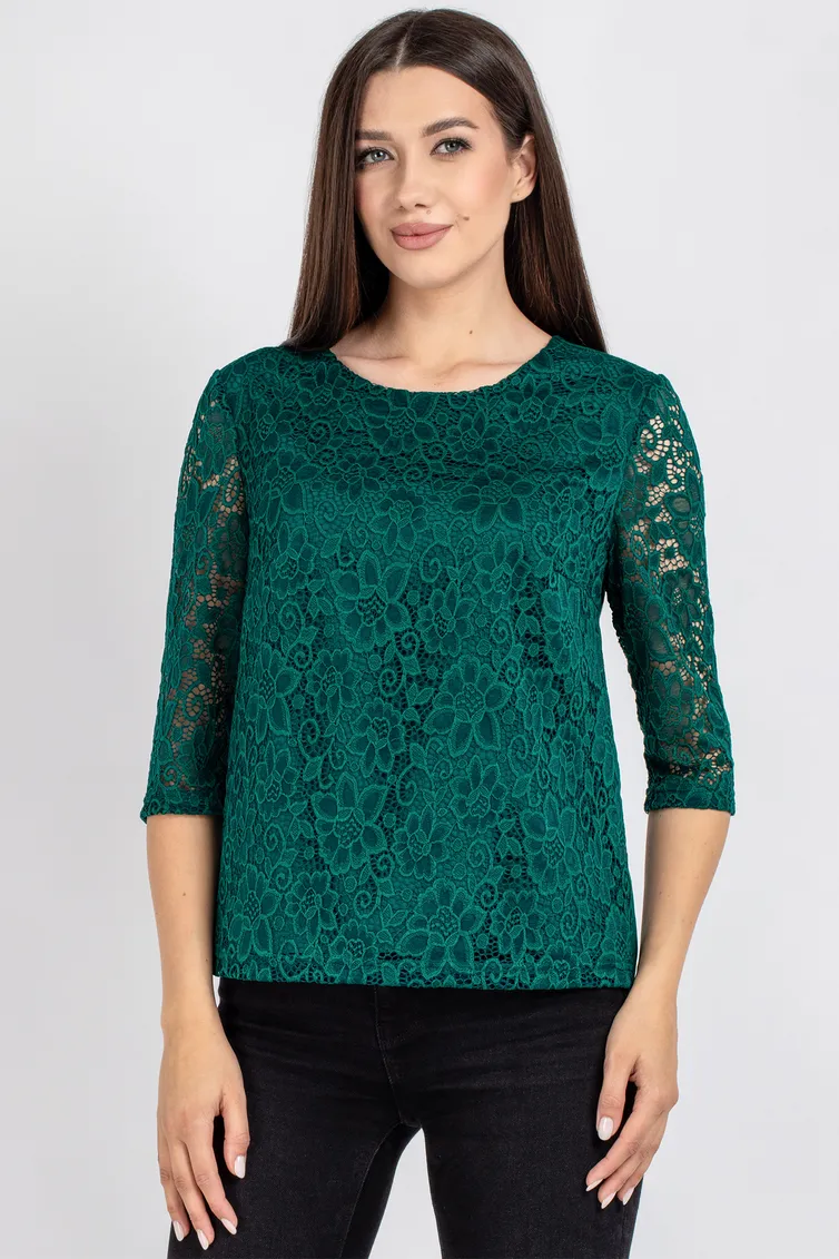 Blouse VIZAVI #704 izumrud
