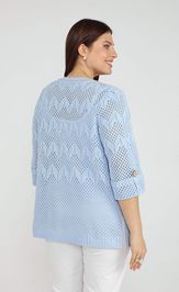 Кардиган BONADI 2187 голубой