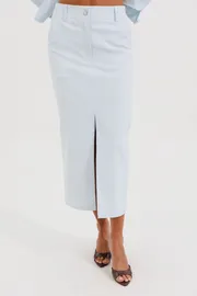 Spódnica V&N fashion #1177_goluboj