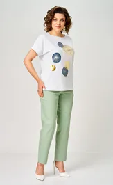 Брюки Rumoda 2289 фисташковый