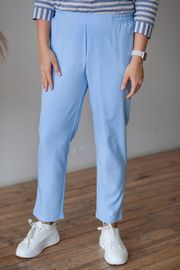 Trousers TOOK A LOOK & Angelika #RB-651 goluboj