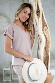 Blouse nika.pl #0301702 Hajdan-17 rozovyj