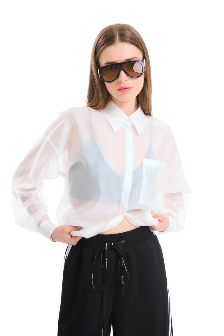 Bluzka Elema #2K-2390 belyj 170