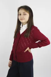 Джемперы POLESIE KIDS арт. С2211-23 3С3188-Д43 бордовая роза