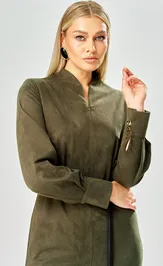 Sukienka Ava fashion M-238 xaki