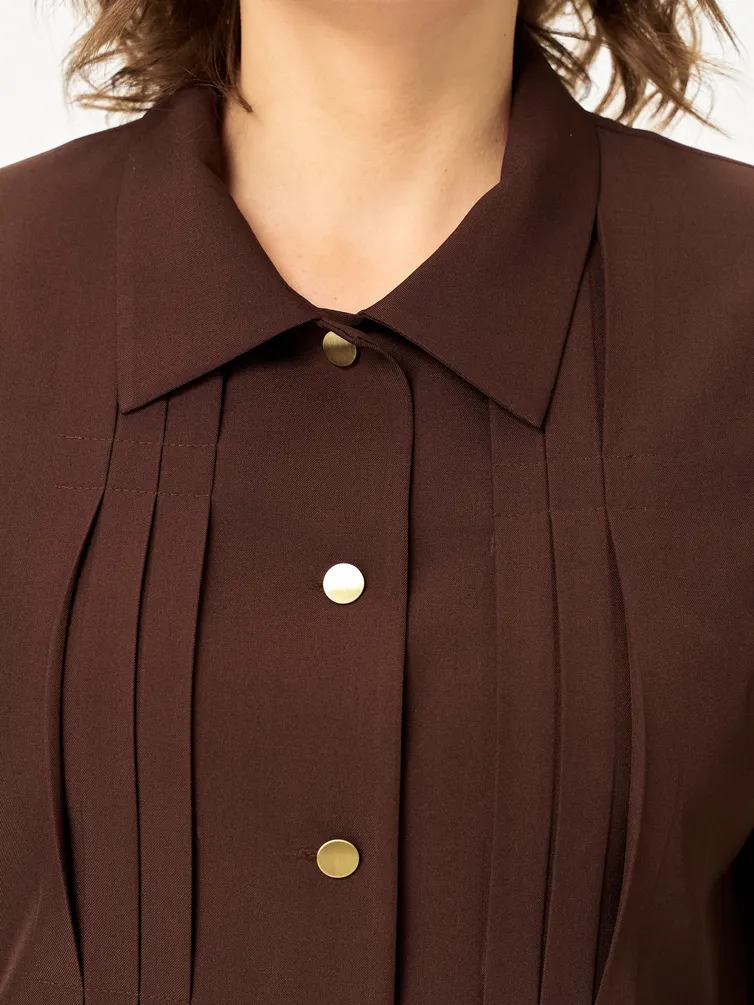 Garnitur Vilena-fashion #1171 shokolad