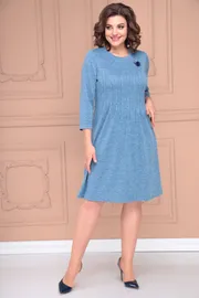 Платье Alta Moda арт. 1000-1 голубой