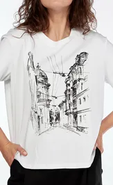 T-Shirt LadyThreeStars 2418 gorod