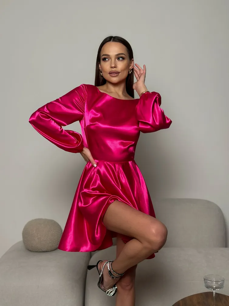 Sukienka Dilana Vip #2022 malina