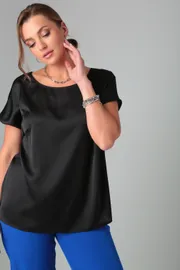 Блузка BLISS арт. 8700 Черный CAMILE