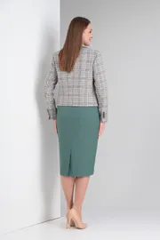 Zestaw Vilena-fashion #750 seraya kletka+malaxit