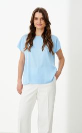 Блуза Panda 109740 голубой