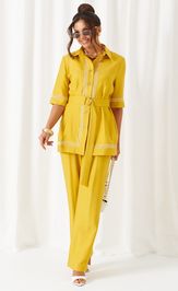 Костюм Beautiful & Free 6461 горчица