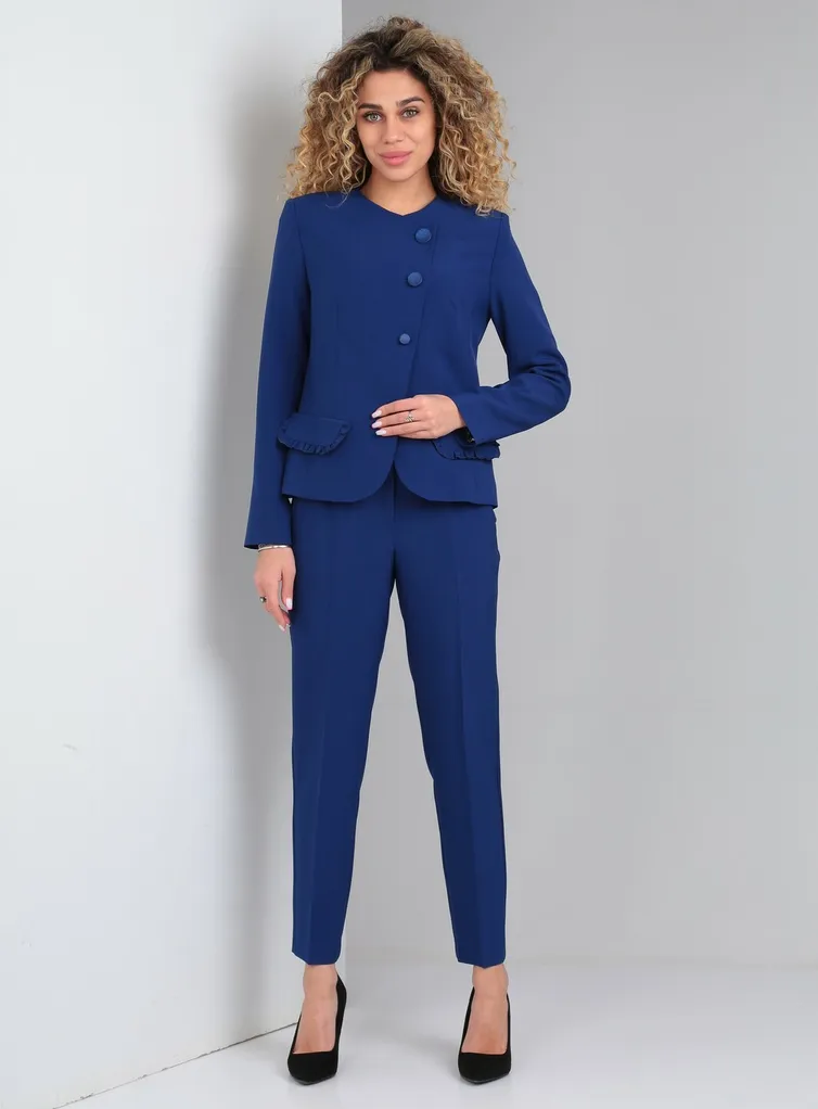 Garnitur Vilena-fashion #845 yarko-sinij