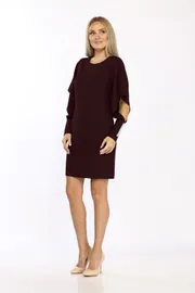 Sukienka Vilena-fashion #622 Bordo