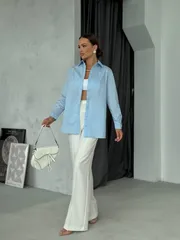 Bluzka Dilana Vip #2062 goluboj