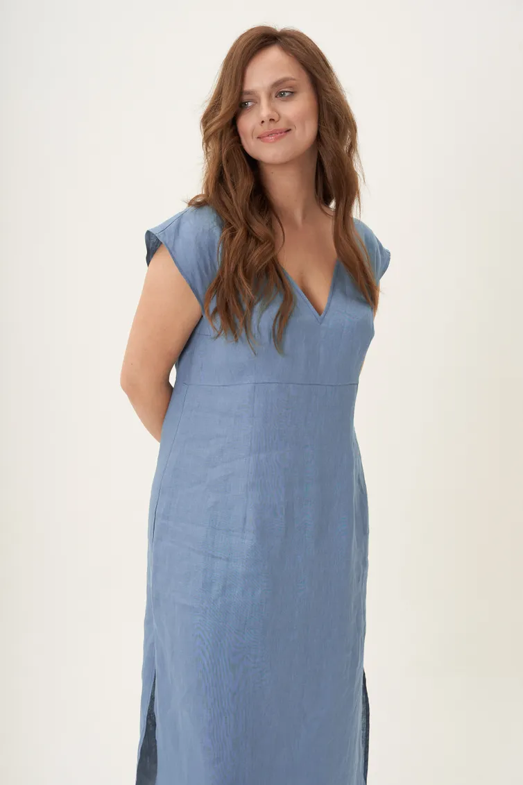 Dress Fantazia Mod #4524 golub