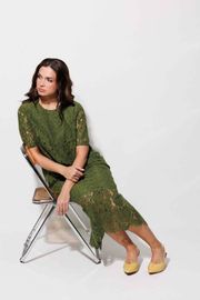 Костюм MiSlana арт. 1307 зеленый