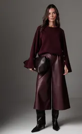 Spodnie Люше 4520 bordo
