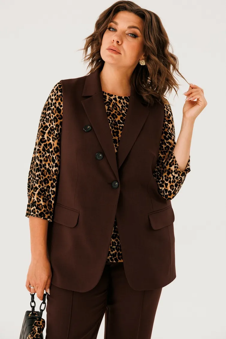 Garnitur Vilena-fashion #999 shokolad