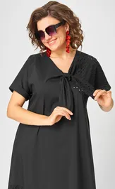 Dress EVA GRANT 7293chernyj