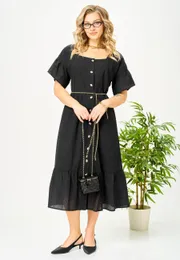 Dress Ava fashion #M-189 chernyj