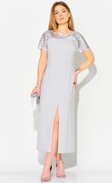 Платье LAIKONY L-114 светло-серый