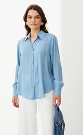 Блузка Panda 103045 голубой