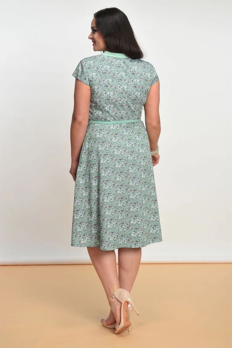 Платье Lady Style Classic арт. 1101 св.зел