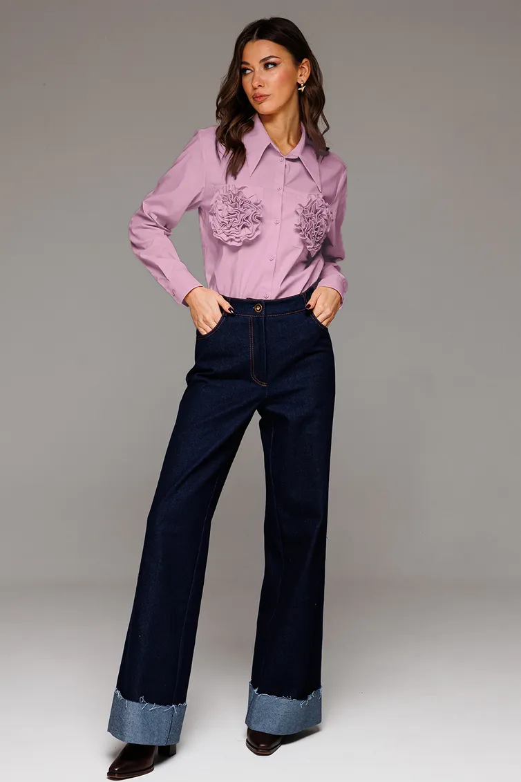 Bluzka Buter New #2721 lavanda