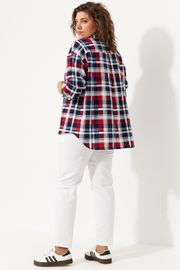 Рубашка BegiModa арт. 4103 красная клетка