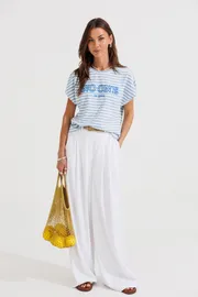 Trousers Lyushe #4414 belyj