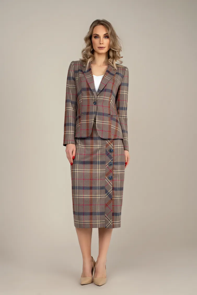 Suit MARIKA #429 cv kletka