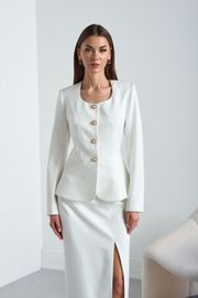 Костюм Леди лайн арт. 5126 молочный