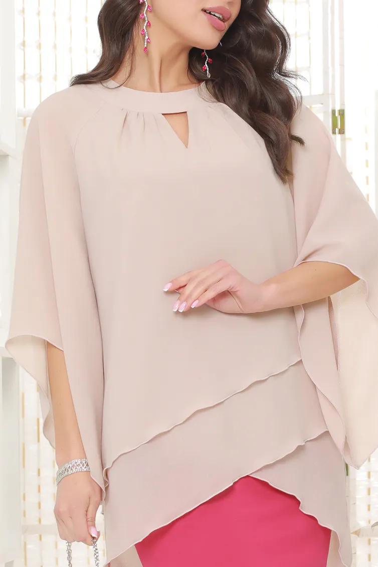 Bluzki, tuniki DS Trend #B-1376 (Marianna, nezhnaya)